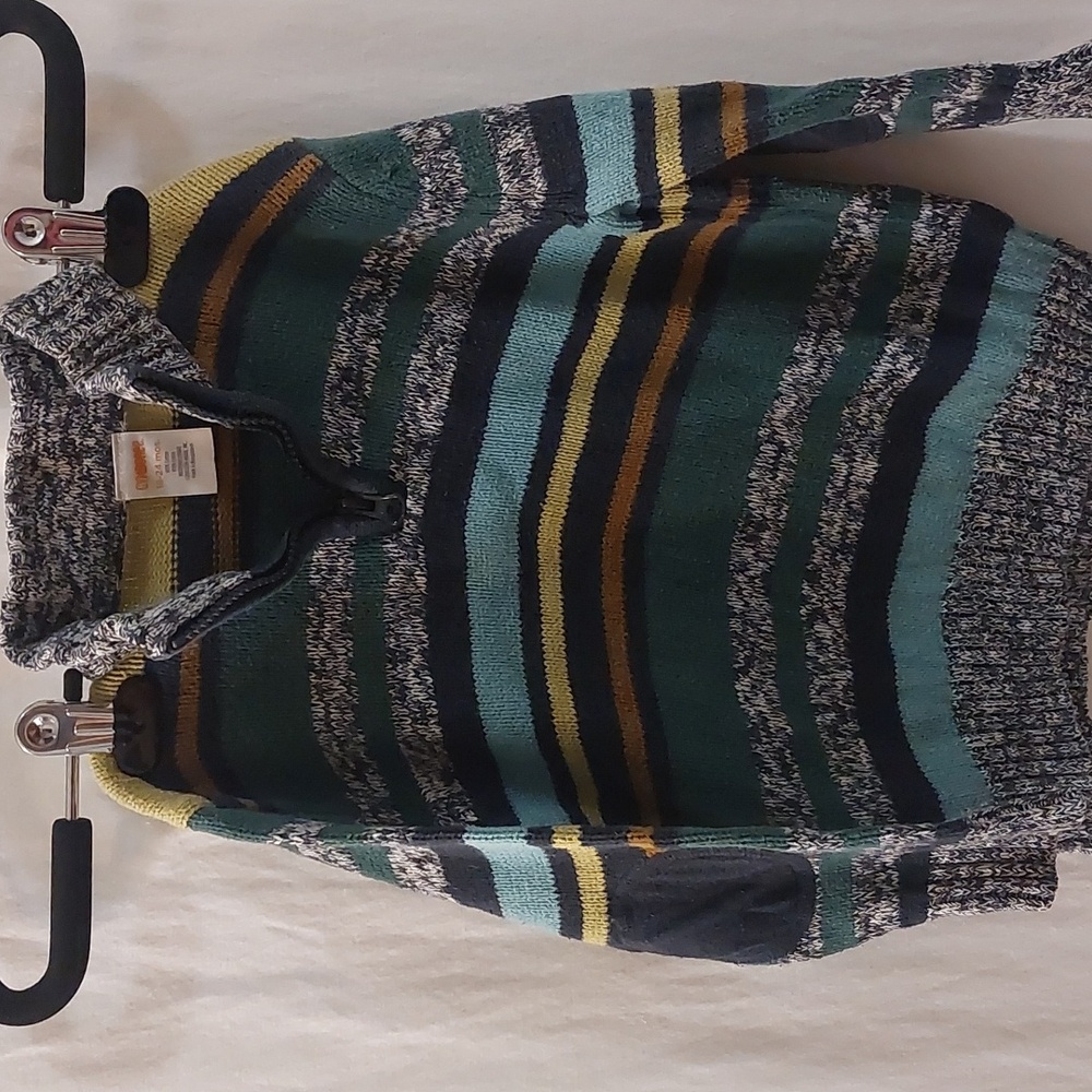 Gymboree boys pullover striped sweater.  Size 18-24 Mos